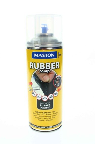 Maston Spray Sprühfolie Flüssiggummi Felgenfolie Rubber Comp Farbe gelb yellow