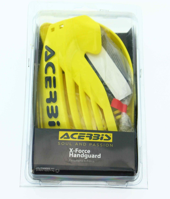 RAUSVERKAUF Acerbis Handprotektoren X-FORCE Motocross Enduro Paar inkl. Anbaukit