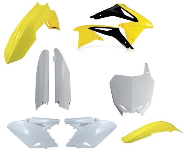 Suzuki Plastik Kit RMZ 450 11 08> Plastiksatz Verkleidung Verkleidungssatz