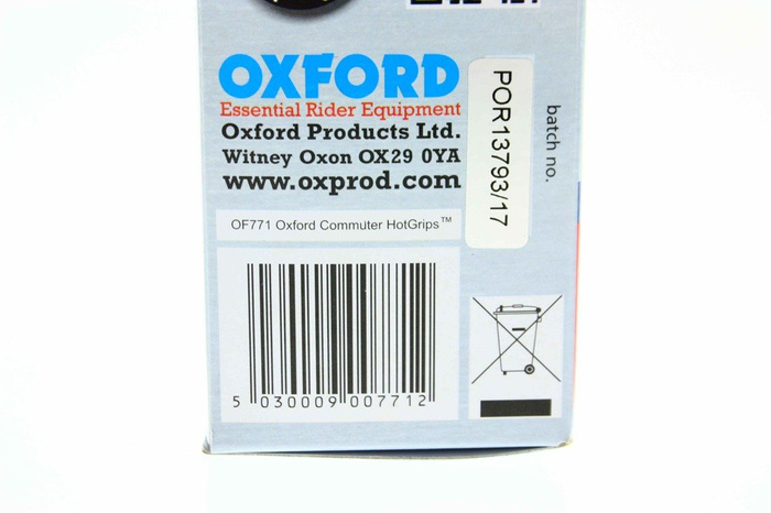 OF771 OXFORD Manetki podgrzewane Commuter 22mm z panelem sterującym