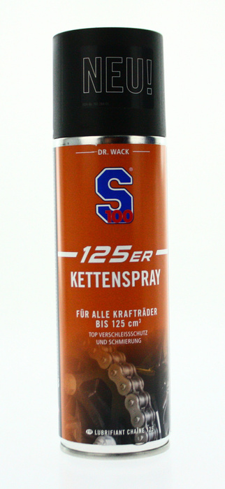 S100 125ER KETTENSPRAY SMAR DO ŁAŃCUCHA W SPRAYU  300ML NOWOŚĆ!