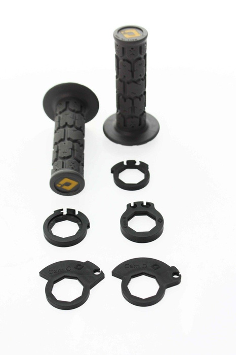 ODI Griffe Rogue MX V2 Lock-On Grip Satz für 2T und 4T Motorrad Enduro / MX