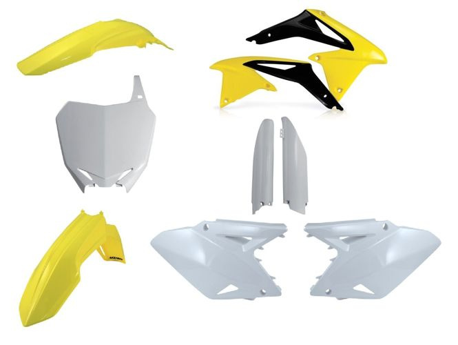 Suzuki Plastik Kit FULL Komplett RMZ 450 replika 11; 08>