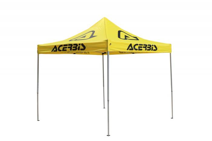 Set Aluminium Zelt mit Wände Acerbis 3x3m Pavillon Motocross Enduro 