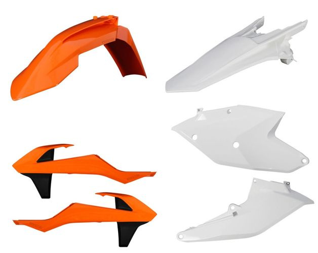 Acerbis Plastik Kit Verkleidung passend für KTM SX 125 250 450 2016 2017 2018