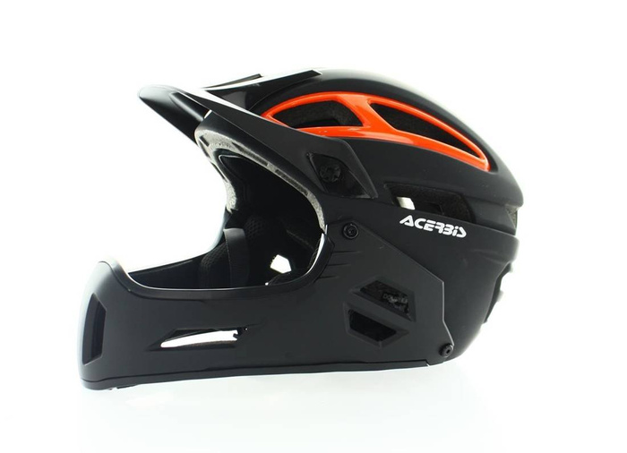 Acerbis kask rowerowy MTB DOUBLEP z osłoną szczęki 