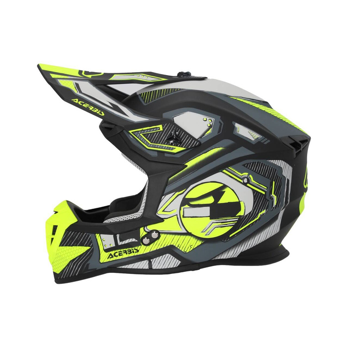 Acerbis Helm Linear Motorrad Cross Enduro Quad 2206 mit ästhetischem Defekt M