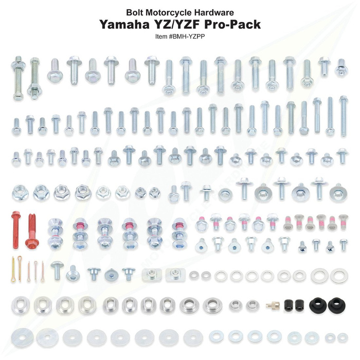 BOLT Pro Pack Schrauben Satz Schraubenkit für Yamaha YZ / YZF 2002 bis 2013