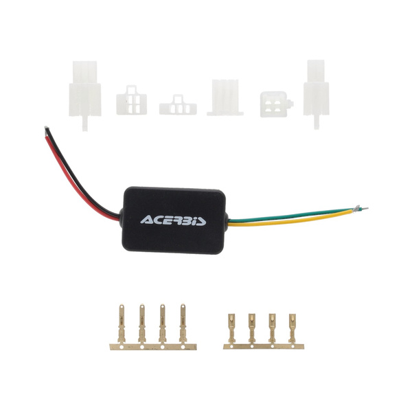 Acerbis AC-DC-Adapter zur Montage von Lichtern an Motorrädern mit Vergaser