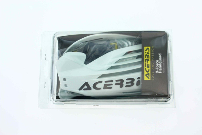 Acerbis Handprotektoren hand guards X-FORCE Motocross Enduro Weiss White