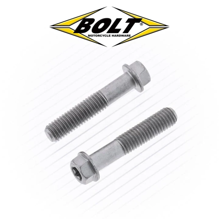 BOLT USA 10x Śruby kołnierzowe Torx Euro Style 10MM 8X40MM