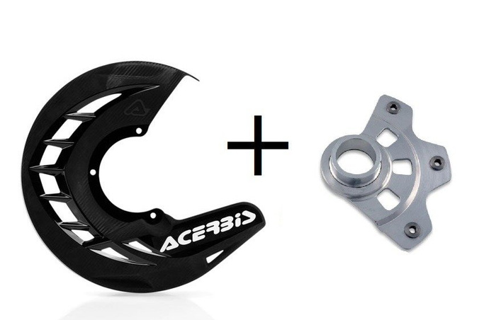 Acerbis Bremsscheibenschutz + Montagekit X- Brake Yamaha YZF 250 / 450 2014>