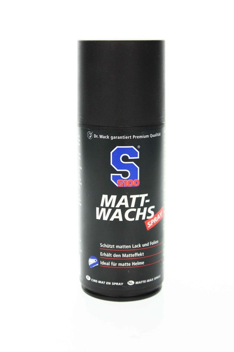 S100 MATT WACHS SPRAY 250ml Politur für Lacke / Folie von Dr. Wack