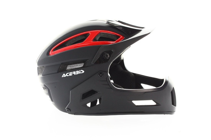 Acerbis kask rowerowy MTB DOUBLEP z osłoną szczęki 