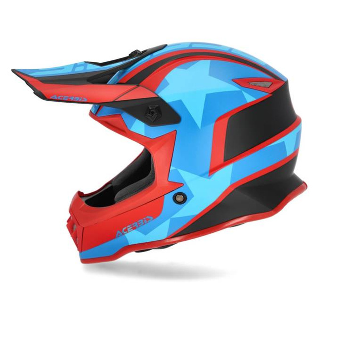 Acerbis Helm Stell Junior ECE/ONU 22-05 Motorradhelme Motorrad Cross Enduro