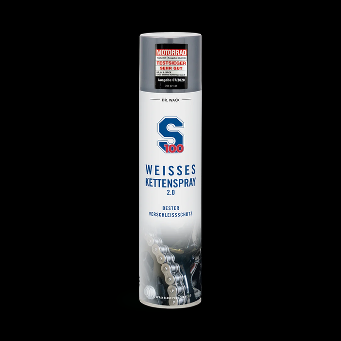 S100 Weisses Ketten Spray smar do łańcucha w sprayu 400ml