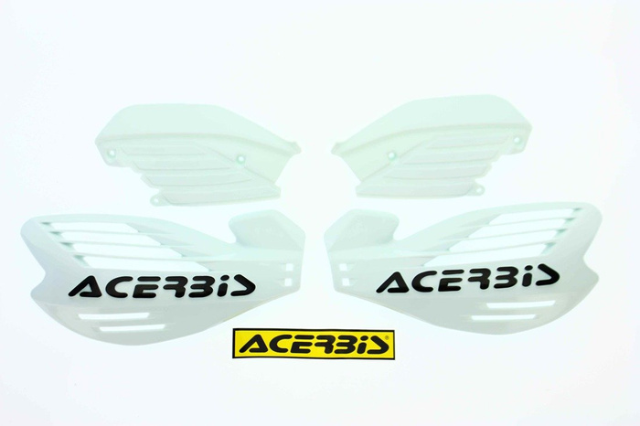 Acerbis Handprotektoren hand guards X-FORCE Motocross Enduro Weiss White