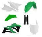 Kawasaki Plastik Kit FULL Komplett KX 85 / 100 2014 > Acerbis Made in Italy