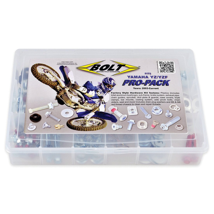 BOLT Pro Pack Schrauben Satz Schraubenkit für Yamaha YZ / YZF 2002 bis 2013