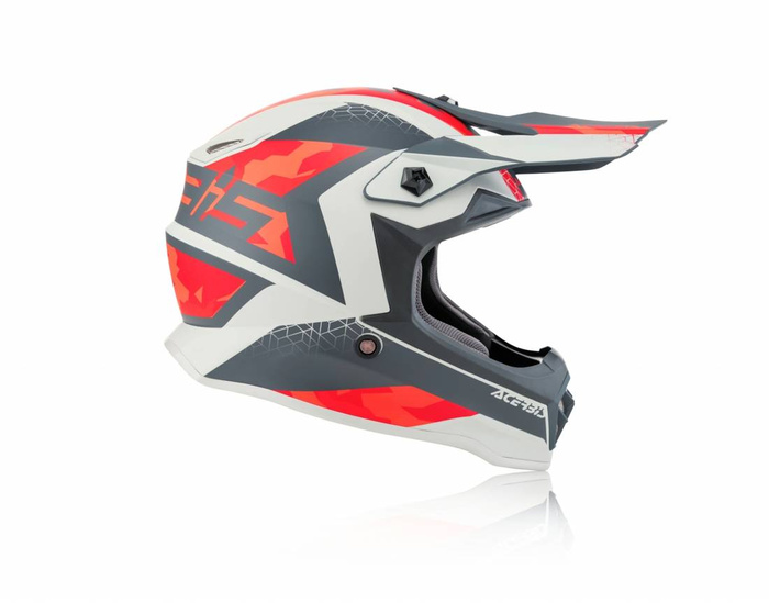 Acerbis Helm Stell Junior ECE/ONU 22-05 Motorradhelme Motorrad Cross Enduro