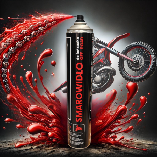 SMAROWIDŁO OFF-ROAD Ujowy smar do łańcucha 750ml