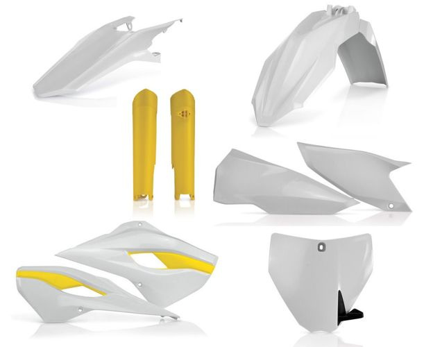 Acerbis Husqvarna Plastik Kit passend fürTE / FE 2014-2015 Plastiksatz Verkleidung Verkleidungssatz