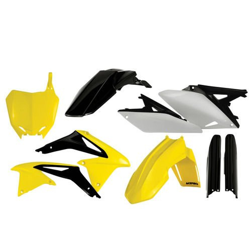 Suzuki Plastik Kit RMZ 250 2013 Acerbis Plastiksatz Verkleidung Verkleidungssatz