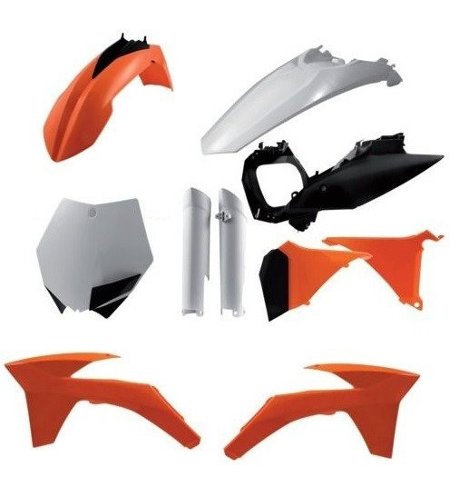 Acerbis Plastik Kit Verkleidung passend für KTM SX SXF 125 250 450 505 2011 2012