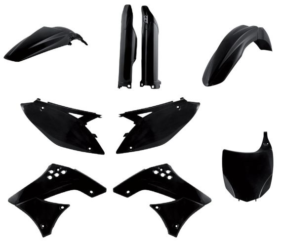 Kawasaki Plastik Kit FULL Komplett KXF 450 2009 - 2011 Acerbis Made in Italy