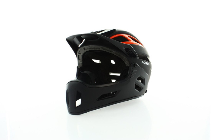 Acerbis kask rowerowy MTB DOUBLEP z osłoną szczęki 