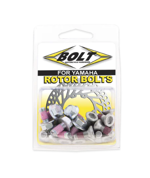 BOLT USA Schraubensatz für hintere und vordere Bremsscheibe Yamaha YZ 80/85 1999–2023