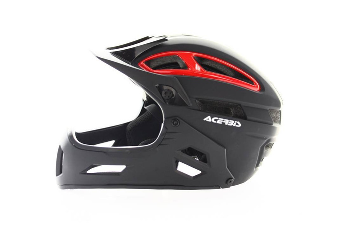 Acerbis kask rowerowy MTB DOUBLEP z osłoną szczęki 