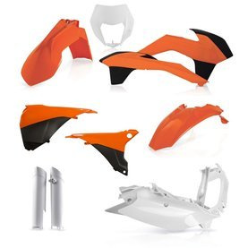 Acerbis Plastik Kit Satz BIG FULL Komplett passend für KTM EXC 2014 – 2015