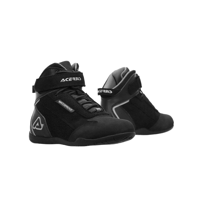 First Step Acerbis Motorradschuhe aus Veloursleder