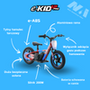 NAI e-KID 12 PRO motocykl dzieci, koła 12" z E-ABS