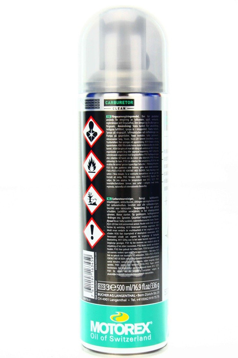 Motorex Carburetor Cleaner Vergaserspray Vergaserreiniger 500ml