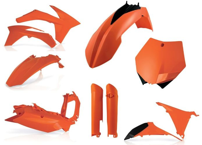 Acerbis Plastik Kit Verkleidung passend für KTM SX 125 150 250 2011